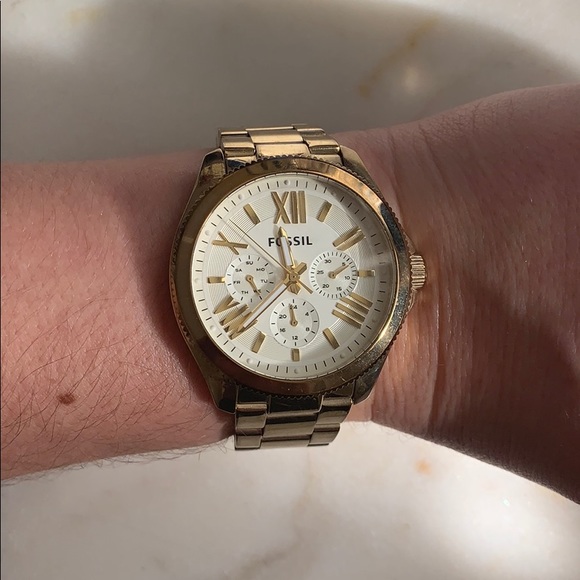 FOSSIL WATCH - Gold - Picture 4 of 4